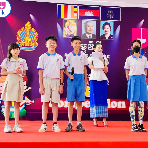 សកម្មភាពខ្លះៗ នៃការប្រកួតប្រជែងប្រកបពាក្យជាភាសាអង់គ្លេស របស់កុមារ និងសិស្សានុសិស្សកម្រិតមត្តេយ្យ និងបឋម នៃកម្មវិធីភាសាអង់គ្លេសទូទៅ_ពេញម៉ោង នៃសាលារៀន ថក!  «Spelling Bee of English Kindergarten and Primary Programs of TALK SCHOOL»  *️កាលបរិច្ឆេទ៖ ១៩ ធ្នូ ២